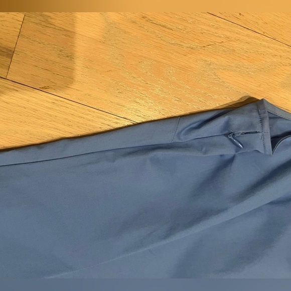 NWT STS Sail to Sable Dress Navy Blue Teal Sleeveless Colorblock Stretch Size XS - Picture 4 of 12